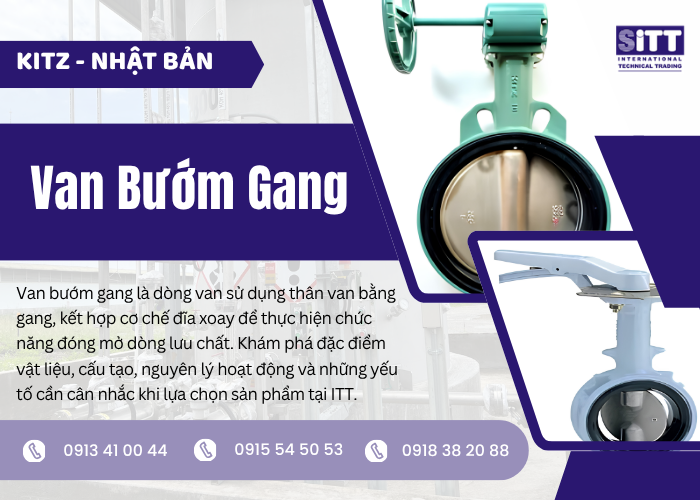 Phân Loại Và Đánh Giá Các Dòng Van Bướm Gang KITZ