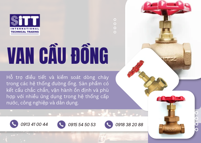 Van Cầu Đồng KITZ: Đặc Điểm Kỹ Thuật Và Phân Loại Dòng Sản Phẩm Theo Áp Suất