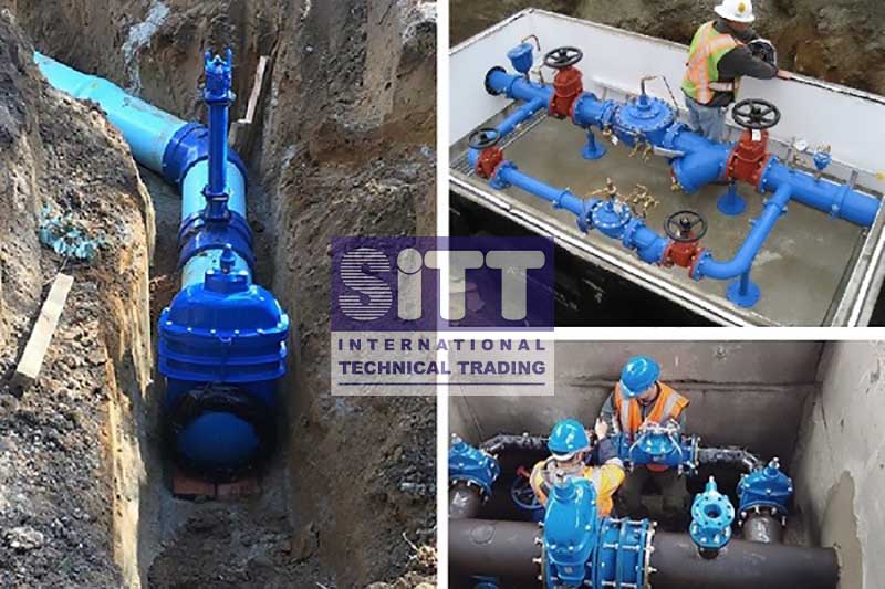 ứng dụng van cổng thép mặt bích